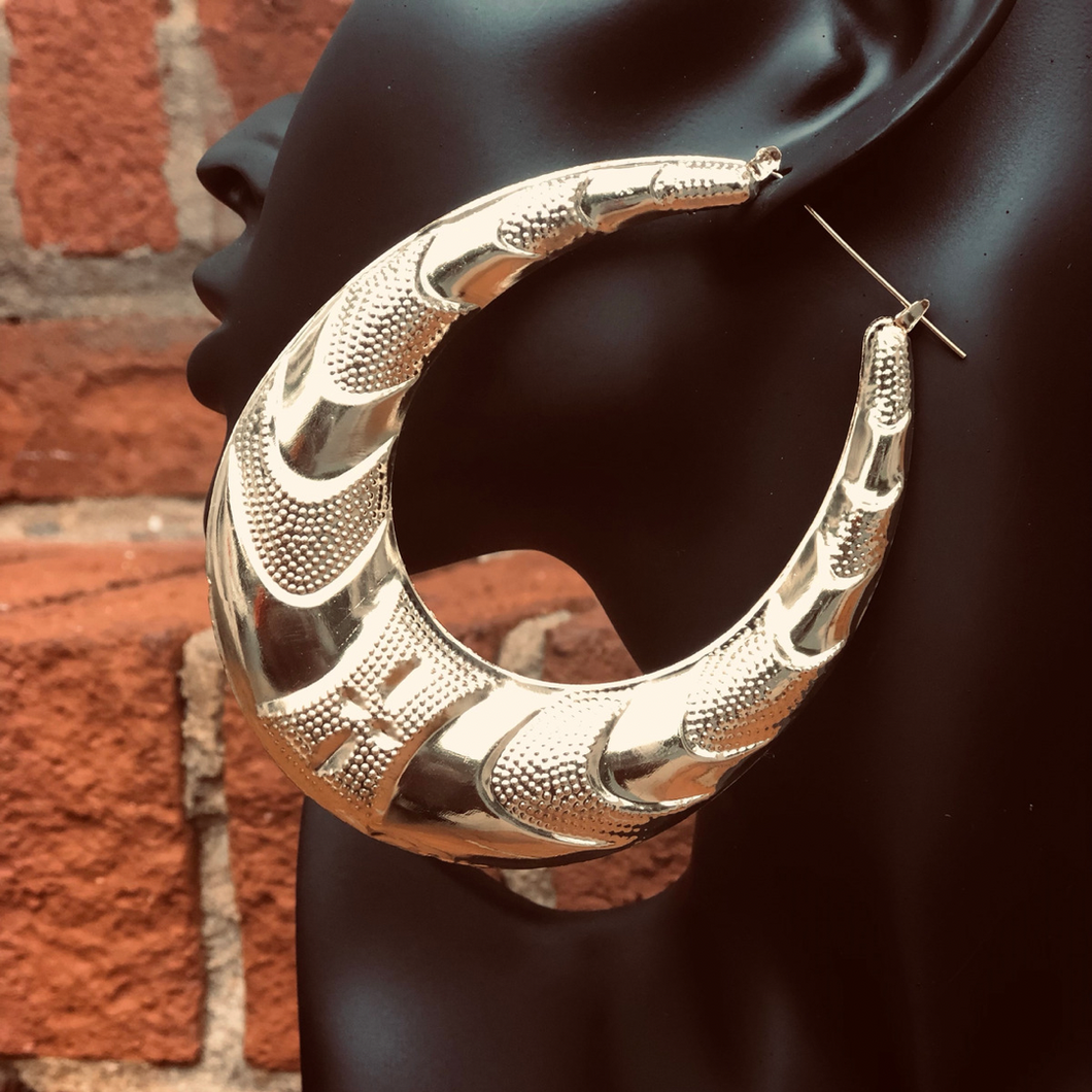 “Lauryn” hoop earrings