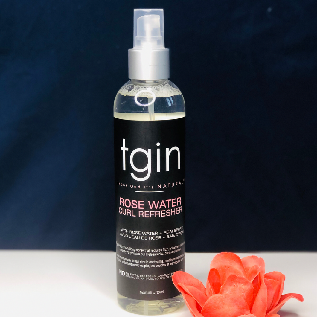 Tgin Rose Water curl refresher