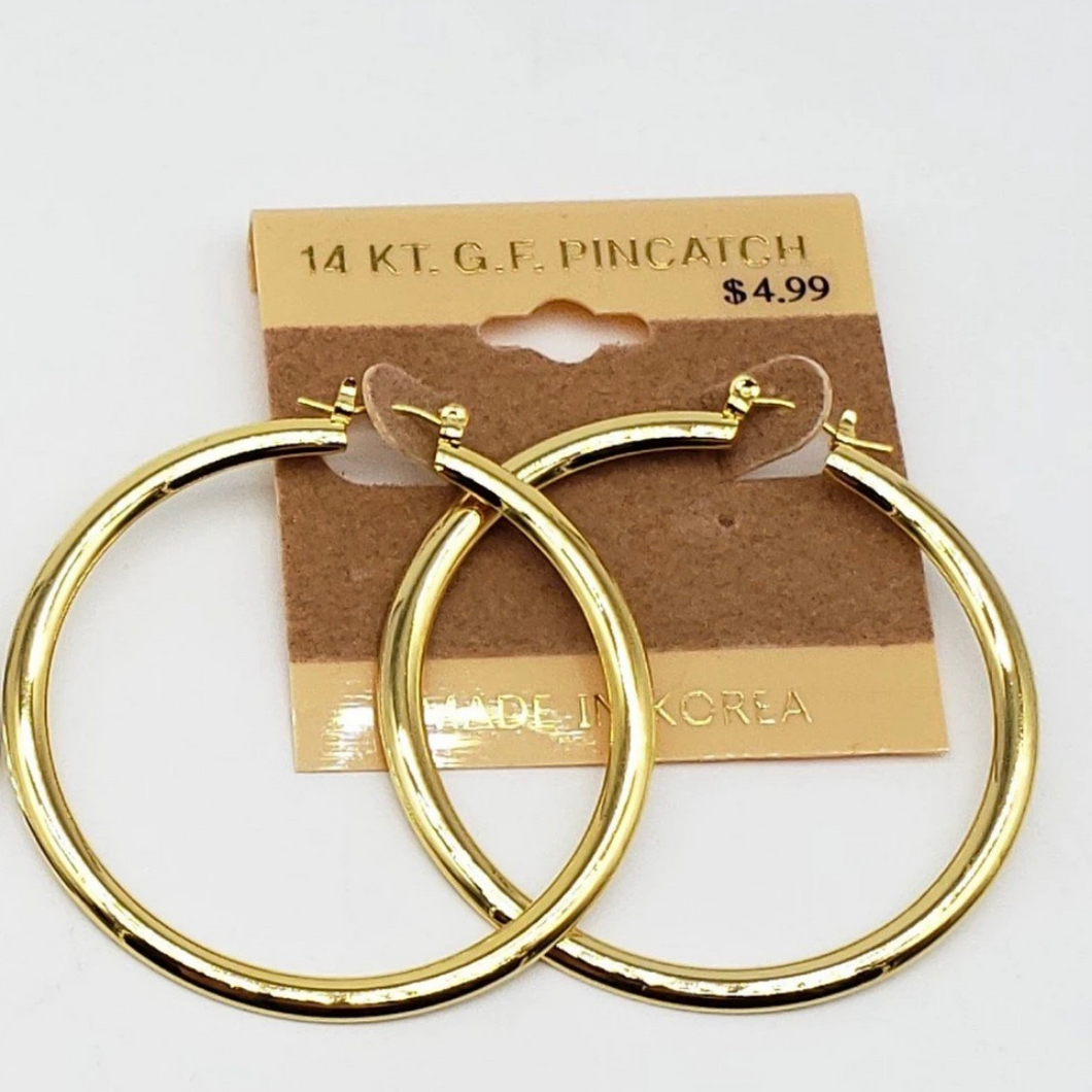 Gold Hoop earrings