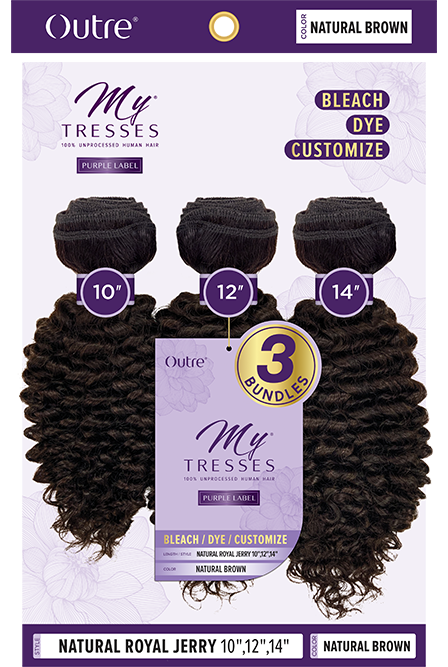 Outre MyTresses Purple Label 100% unprocessed human hair