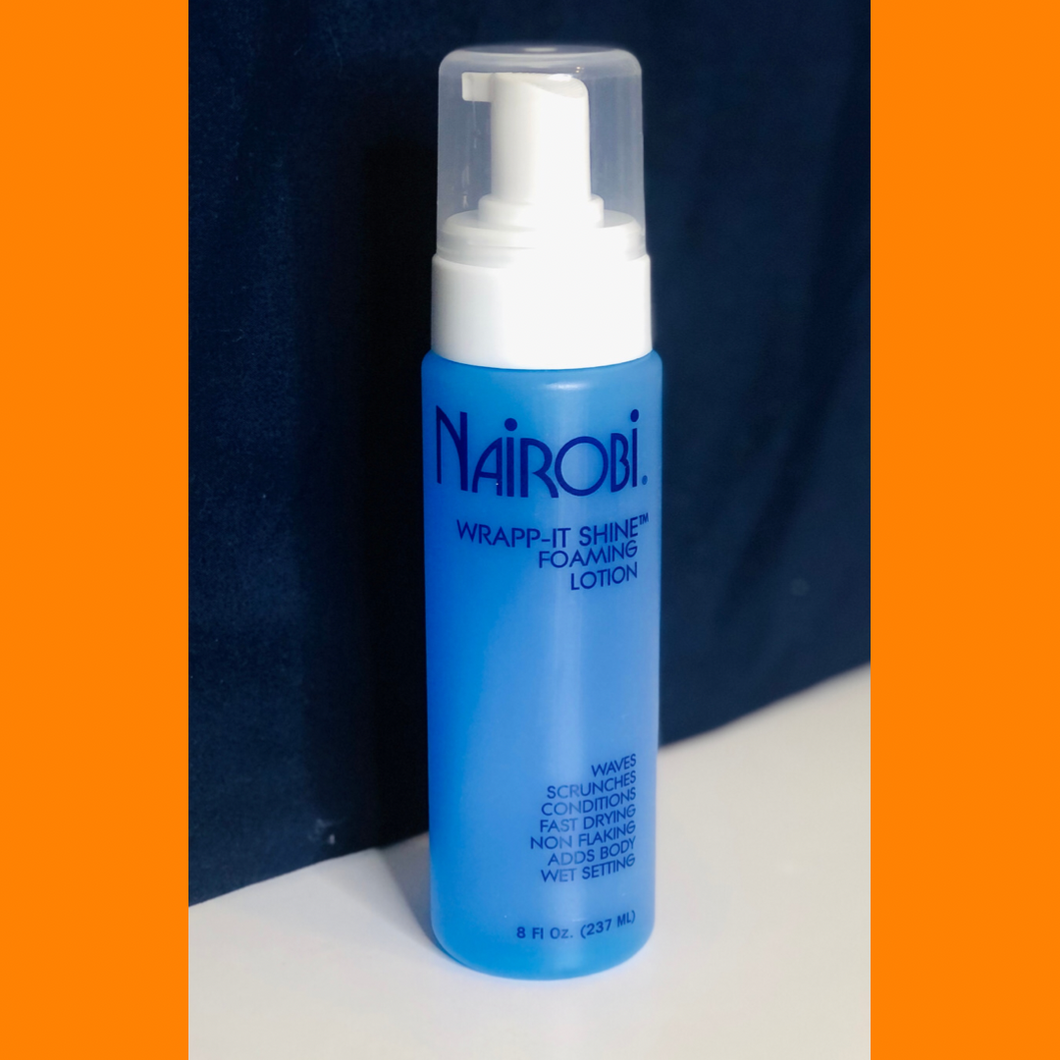 Nairobi Wrapp-it Shine foaming lotion